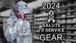 Приветствие НФЛ 2024 года в честь службы головных уборов и одежды | New Orleans Saints