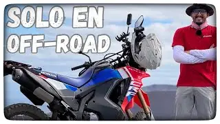 Subiendo El Ventarrón SOLO en off road | Aquí entendí por qué esta moto es perfecta
