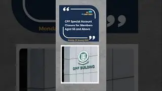 CPF Special Account Closure for Members Aged 55 and Above