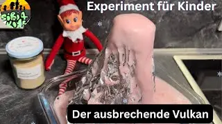 Der ausbrechende Vulkan - Cooles Experiment f&uuml;r Kinder Ideal f&uuml;r #wichtelt&uuml;r  #Wichtel #experiment