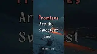 Fake promises #motivation #quotes #love #facts