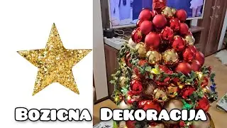 Napravite  dekoraciju za bozic kao ja jednostavno brzo i lepo