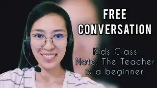 Native Camp FREE CONVERSATION (Kids) Actual Class Sample #nativecamp #english