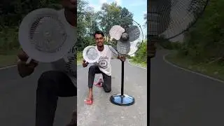 Mini Fan vs Big Fan Unboxing and Testing 😱🔥