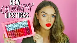 Новые ультраматовые жидкие помады Colourpop | Уроки макияжа лета 2019