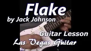 Flake by Jack Johnson Guitar Lesson