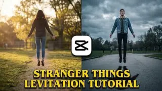 How To Make Stranger Things Levitation | Capcut Video Editing Tutorial