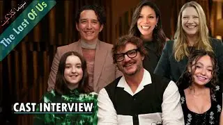 The Last Of Us Cast Interview Bella Ramsey,Pedro Pascal,Nico Parker and More ..