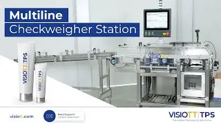 Multiline Checkweigher for Cosmetic Tubes| MCW 100 | VISIOTT TPS