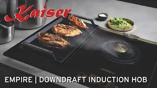 Kaiser Empire 90cm Downdraft Induction Hob | Luxury Induction Hob with Downdraft Hood