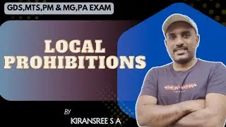 Local prohibitions || Prohibited articles|| Po guide part one || GDS MTS POSTMAN MG PA SA || postal