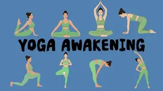 Yoga Awakening 🌿 Full Body Flow for Calm, Energy & Deep Stress Relief | 9-Minute Morning Yoga