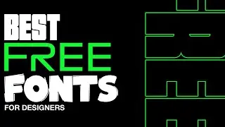 Best Free Fonts for Designers