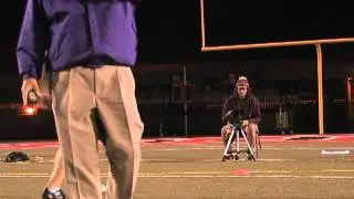 Bryan Wright Punter Practice Video Coach Zauner