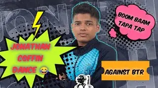 Coffin Dance of Jonathan Against BTR || 1v 4 clutches || PUBG Mobile