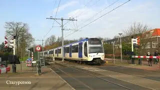 RandstadRail RET Metro Railway Crossing Kleiweg Rotterdam 2021