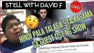 Musika WorldMusic is live! STELL REACTION HITMAN DAVID FOSTER & FRIENDS VLOG 😱🗯&hearts;️&hearts;️&hearts;️&hearts;️&hearts;️ SB19 🇵🇭✨✨