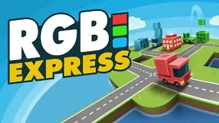 Official RGB Express - Mini Truck Puzzle (by Bad Crane Ltd) Launch Trailer