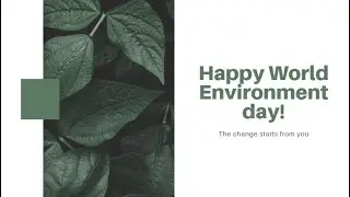 World 🌏 environment day / theme of World Environment day 2021 | Environment day speech for kids