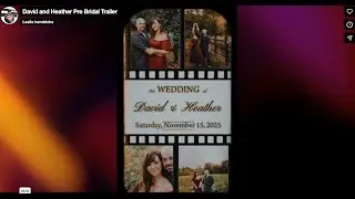 Красивый предсвадебный трейлер Дэвида и Хизер