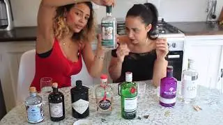 Sipping with Sam and Simone - Forcing my sister to taste gin