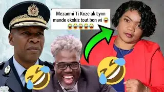 Komis&egrave; muscadin prezidan😱😳Dadou ap trip sou ti koze ak lyne🤣🤣🤣Lyne mande eskiz pou grenmesi...