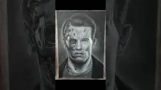 finally🔥mene Terminator ki sheding drawing complete kar hi di like and subscribe karna 😇