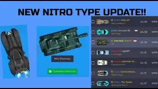 New Nitro Type Updates