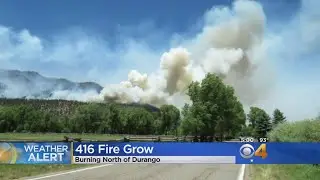 416 Fire Grows 1,000 Acres; New Evacuation Orders Issued