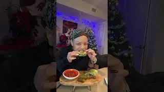 Let&rsquo;s eat a homemade breakfast burrito #food #mukbang #eating #foodie #letseat #fyp 