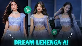 Instagram Trending Dream Lehenga Ai Photo Editing | aishwarya rai lehnga Style | Chatgpt 