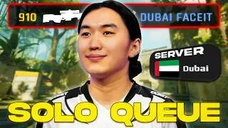 910 TRIES TO SOLO QUEUE ON DUBAI FACEIT! (CS2 POV WITH VOICECOMMS)