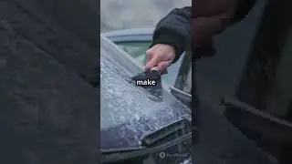 Winter Hack Keep Your Wiper Blades Frost Free! ❄️
