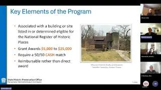 Keystone Historic Preservation Grants Planning Category 2026