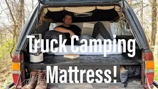 The Best Truck Bed Mattress for Truck Camping