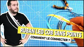 Raccord rapide pour ruban LED COB, comment l'utiliser ? Rapide et sans soudure !