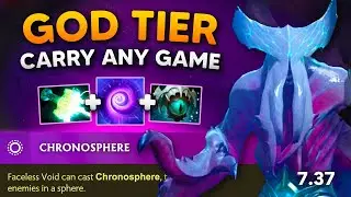 Crystallis FACELESS VOID Carry - Patch 7.37 | Full Gameplay Dota Class