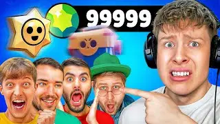 YOUTUBER bestimmen 24 Stunden🕙 in Brawl Stars! 😭😭😭