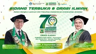 Sidang Terbuka dan Orasi Ilmiah Dalam Rangka Lustrum XIV Fakultas Kedokteran Universitas Andalas