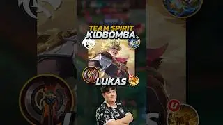 How Team Spirit Kid Bomba Plays Lukas! Mobile Legends #mobilelegends #mlbb #gaming