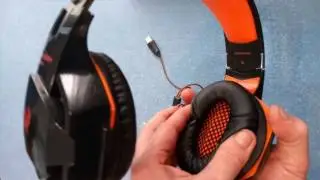 EACH G2000 USB and Audio Jack Dual Input Gaming Headphones Stereo