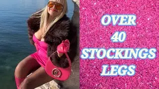 Cougar Fashion Over 40 👠 Stocking Legs & Nylon Women | Ep:20