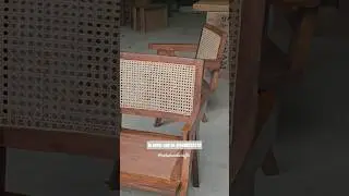 DIY of rattan chair in 15secs | Rattan furniture designs | Custom Furniture available #rattanchair🪑