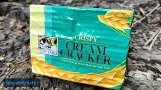 Bisk Farm Cream Cracker Crispy Biscuits | Healthy N tasty Cream cracker Biscuits @ReviewMasterAmit