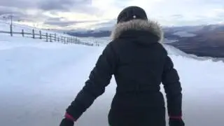 The Axfords Learn to ski!