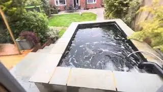 1000 Uk Gallon Pond! pump fed easy pod. And the koi!