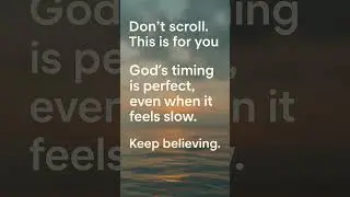 Don&rsquo;t Scroll&mdash;This Message Is for You | Trust God&rsquo;s Timing@Pomoregie