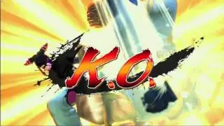 Super Street Fighter IV - Juri vs THawk Gameplay - HD