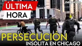 &Uacute;LTIMA HORA | Caos total en EEUU: agente de ICE fracasan en la persecuci&oacute;n de un ciclista