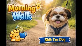 Morning Walk with Seemba🐶 | Fresh Start of the Day #MorningWalk #SeembaTheDog #MorningVibes #DogVlog